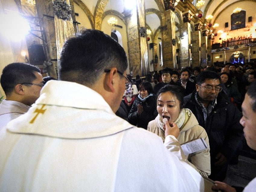 taiwan beijing stands between the chinese people and the pope