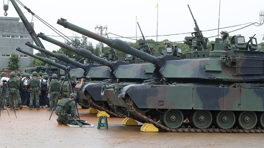 M1A2T Abrams main battle tanks