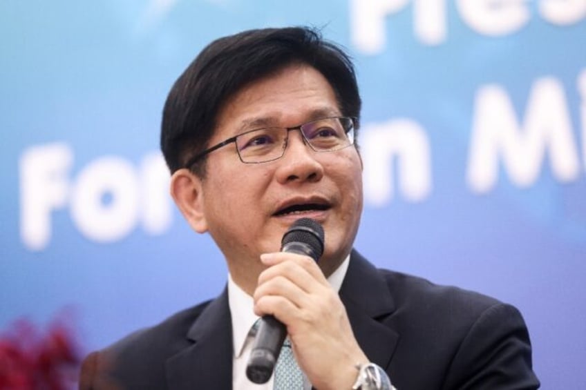 Taiwan's foreign minister said Friday the self-ruled island must rely on itself for defenc