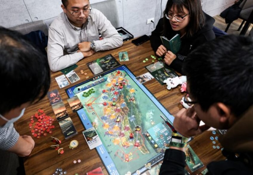 The Taiwanese board game '2045' is a zero-sum contest of military strategy and individual