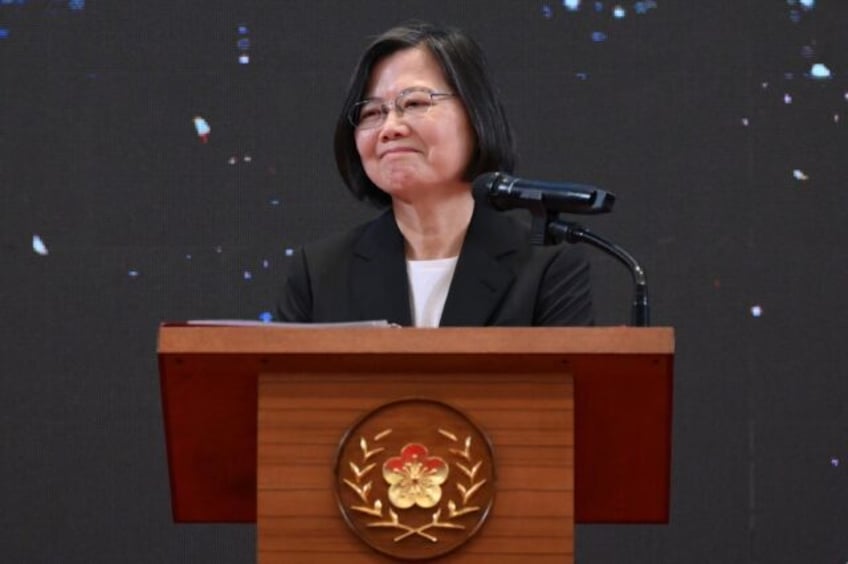 taiwan president begins visit to sole african ally eswatini