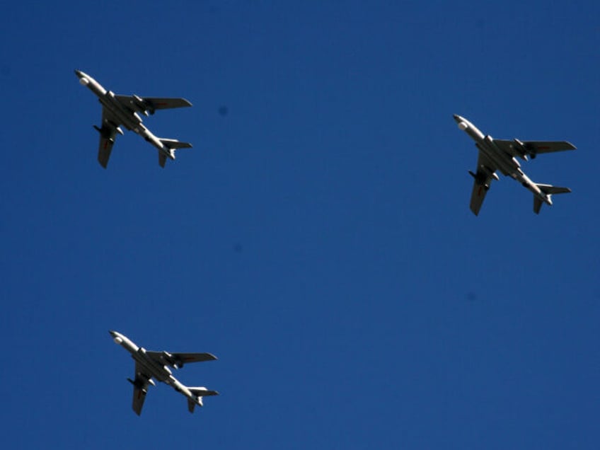 Air Force Parade To Mark 60th Anniversary Of Communist China