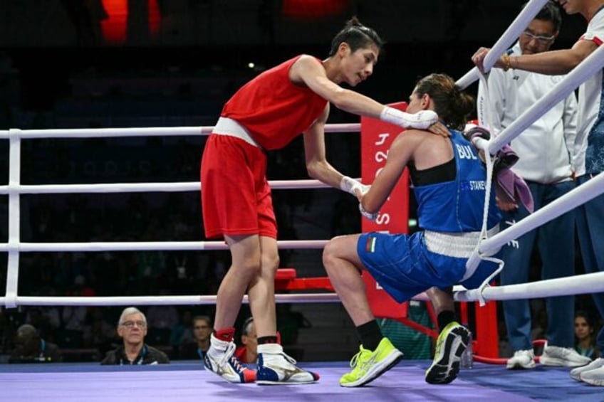 Taiwan's Lin Yu-ting defeated Bulgaria's Svetlana Staneva in Paris