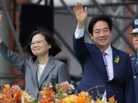 Taiwan's new president urges China to halt 'military intimidation' tactics
