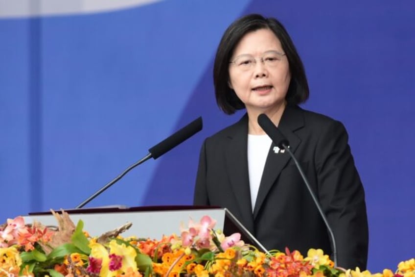 President Tsai Ing-wen vowed that Taiwan's people would remain 'free for generations to come' in her National Day speech