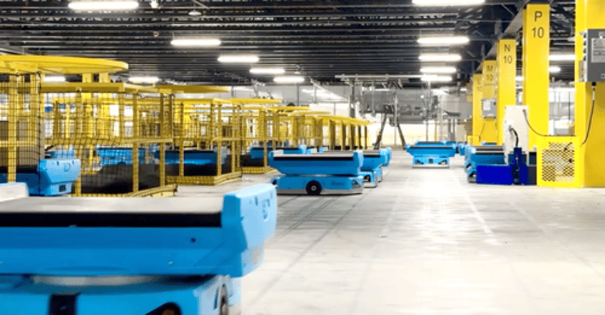 takeover begins robots set to outnumber humans at amazon warehouses