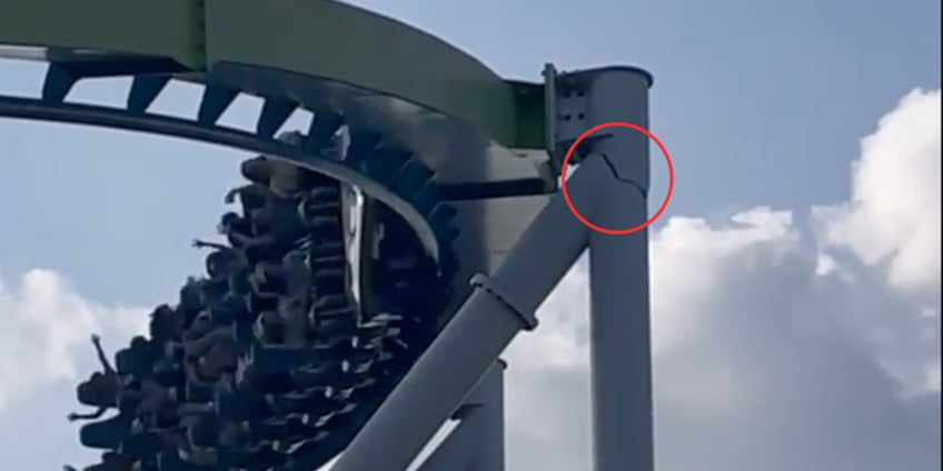 tallest fastest giga roller coaster in north america reopens after eagle eyed guest helps avert disaster