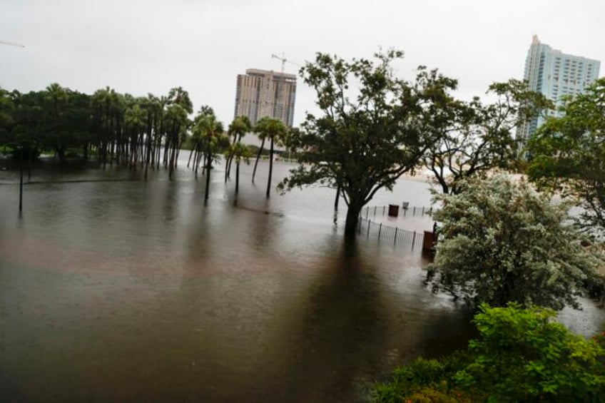 tampa bay area gets serious flooding but again dodges a direct hit from a major hurricane