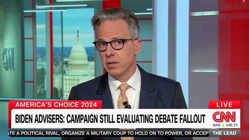 Jake Tapper criticizes Democratic officials