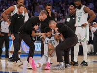 Tatum to miss remainder of playoffs after Achilles tendon surgery, imperiling Celtics’ repeat hopes