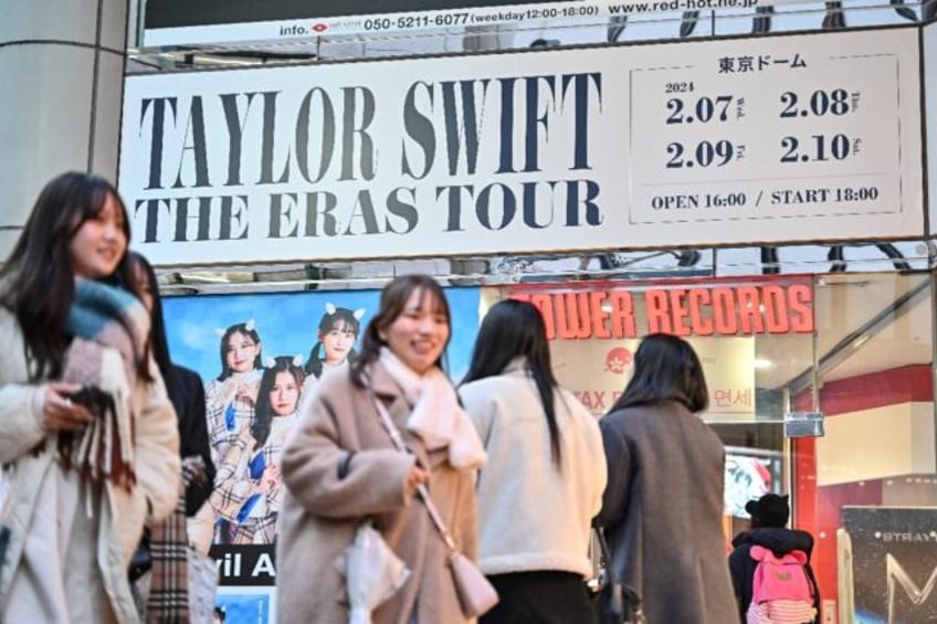 Taylor Swift is playing four nights in Tokyo