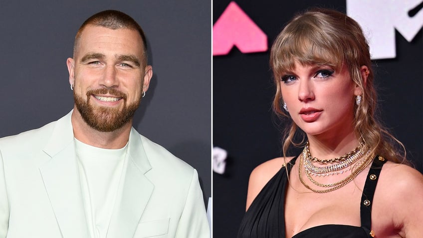 taylor swift blasts travis kelce into hollywood stardom romance a gamble for nfl star