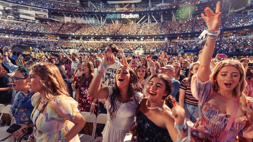 fans during Taylor Swift Eras Tour