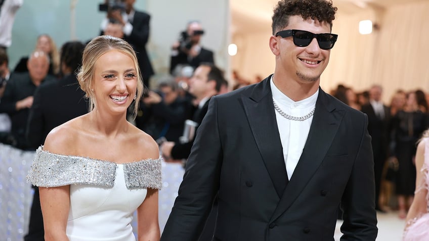 Patrick and Brittany Mahomes dress to impress at Met Gala