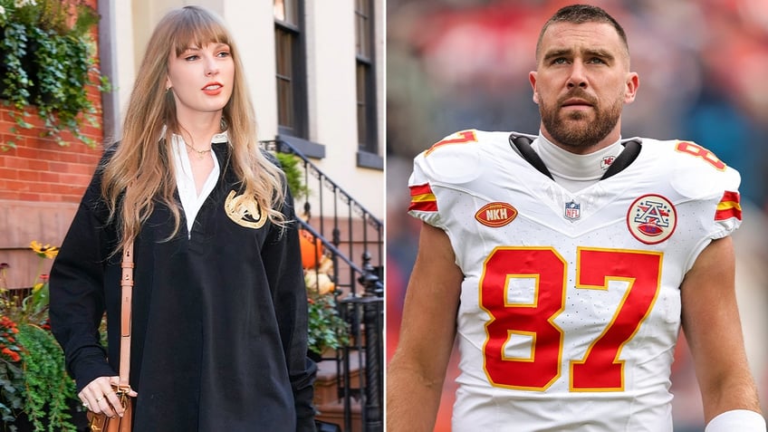 taylor swift supports travis kelce with rare social media move