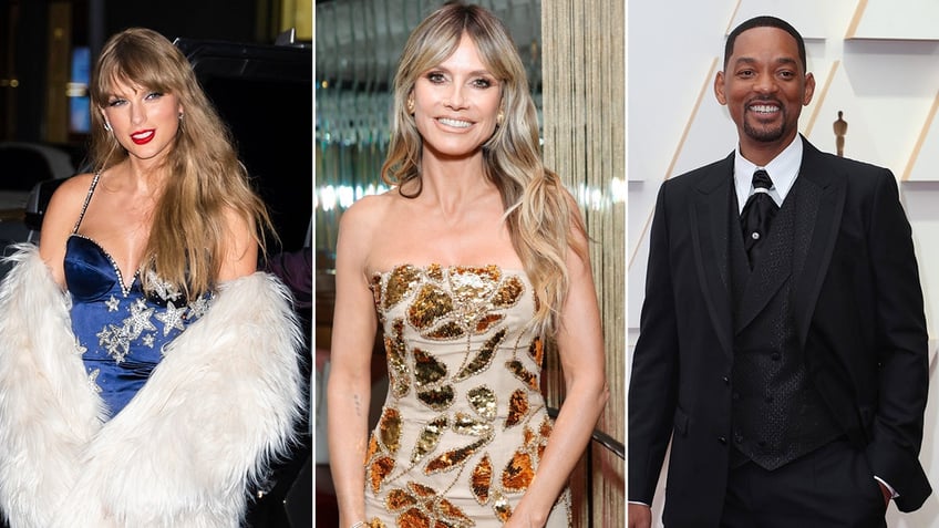 Taylor Swift, Heidi Klum Will Smith