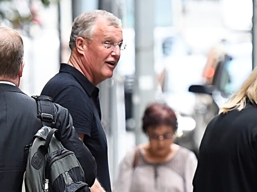 Scott Kingsley Swift and Andrea Swift are seen walking in Tribeca on July 31, 2018 in New