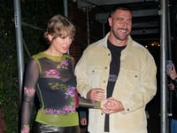 Taylor Swift's man Travis Kelce isn't bothered by being called arm candy: 'Comes with the territory'