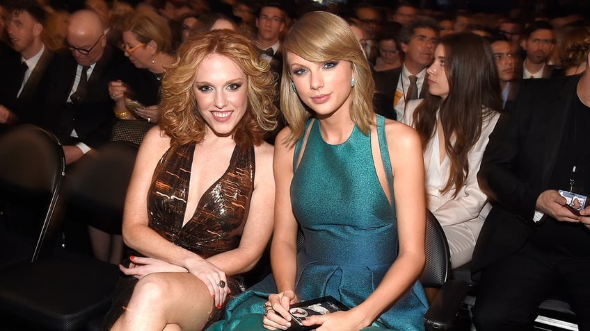 Taylor Swift and Abigail at an event