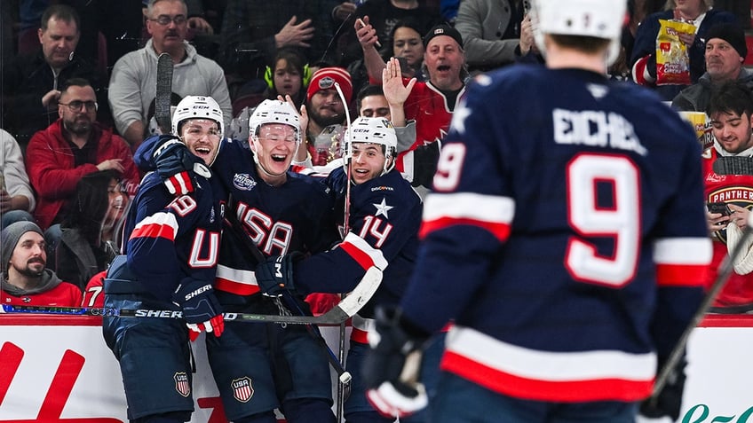 Team USA celebrates