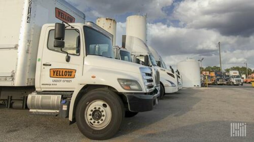 teamsters notified that trucking giant yellow ceases operations