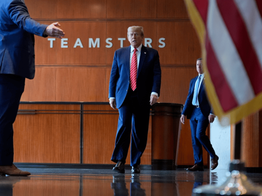 teamsters union makes first major gop donation since 2004 following trump meeting