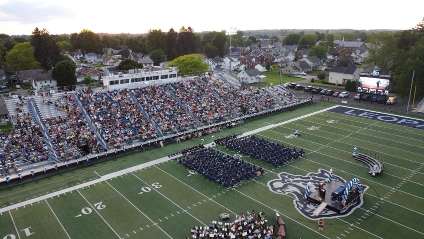 LHS graduation ceremony in Ohio 2024