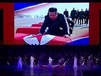 Tearful Kim Jong Un seen mourning North Korean troops killed fighting for Russia in war against Ukraine