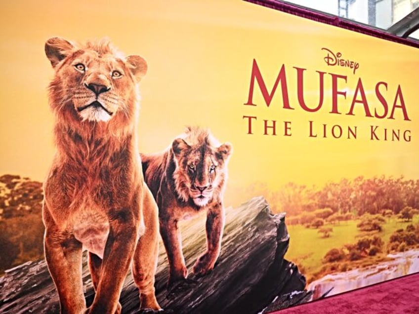 Atmosphere at the "Mufasa: The Lion King" premiere at Dolby Theatre on December 09, 2024 i