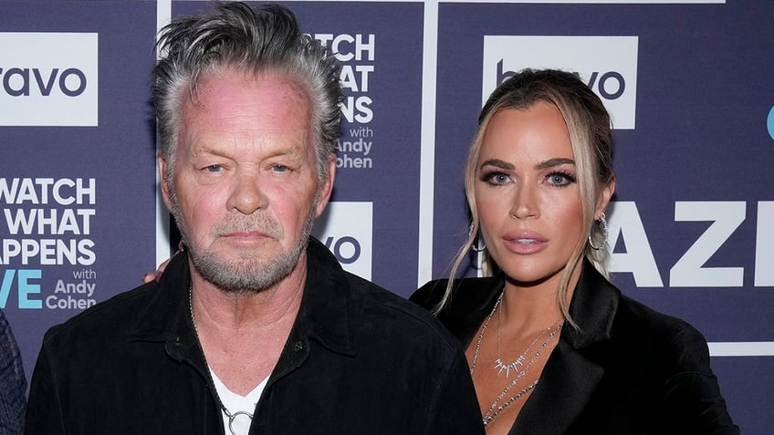 Teddi and John Mellencamp at "Watch What Happens Live!"
