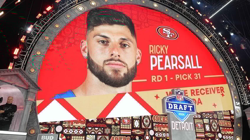 Ricky Pearsall at the 2024 draft