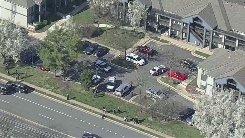 Aerial view of fatal shooting that left one teen dead