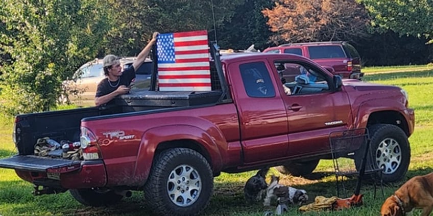 teen leaves rural virginia school after official told him to remove american flags from his pickup truck