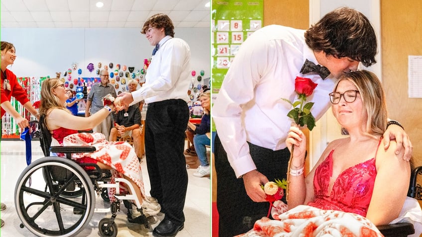 teenage brain cancer patient misses homecoming so the hospital throws a surprise dance for her