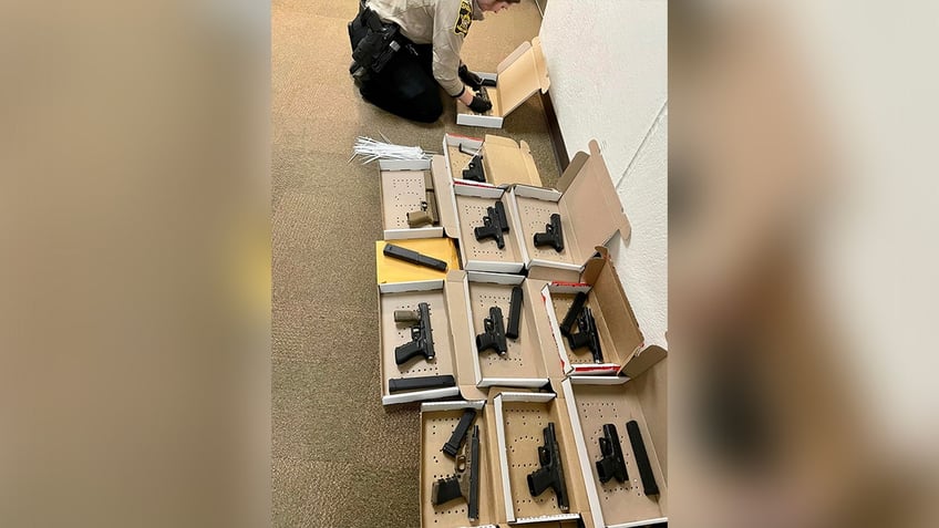 teenage thief found at airbnb turned machinegunbnb with guns stashed in walls around house police