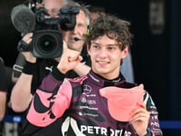 Teenager Antonelli grabs pole for Miami sprint race