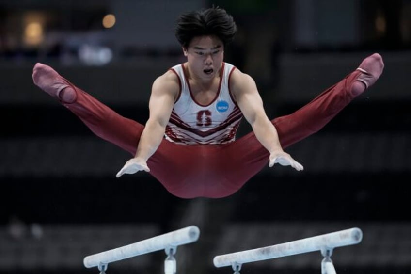 teenager asher hong takes narrow lead after first day of us mens gymnastics championships