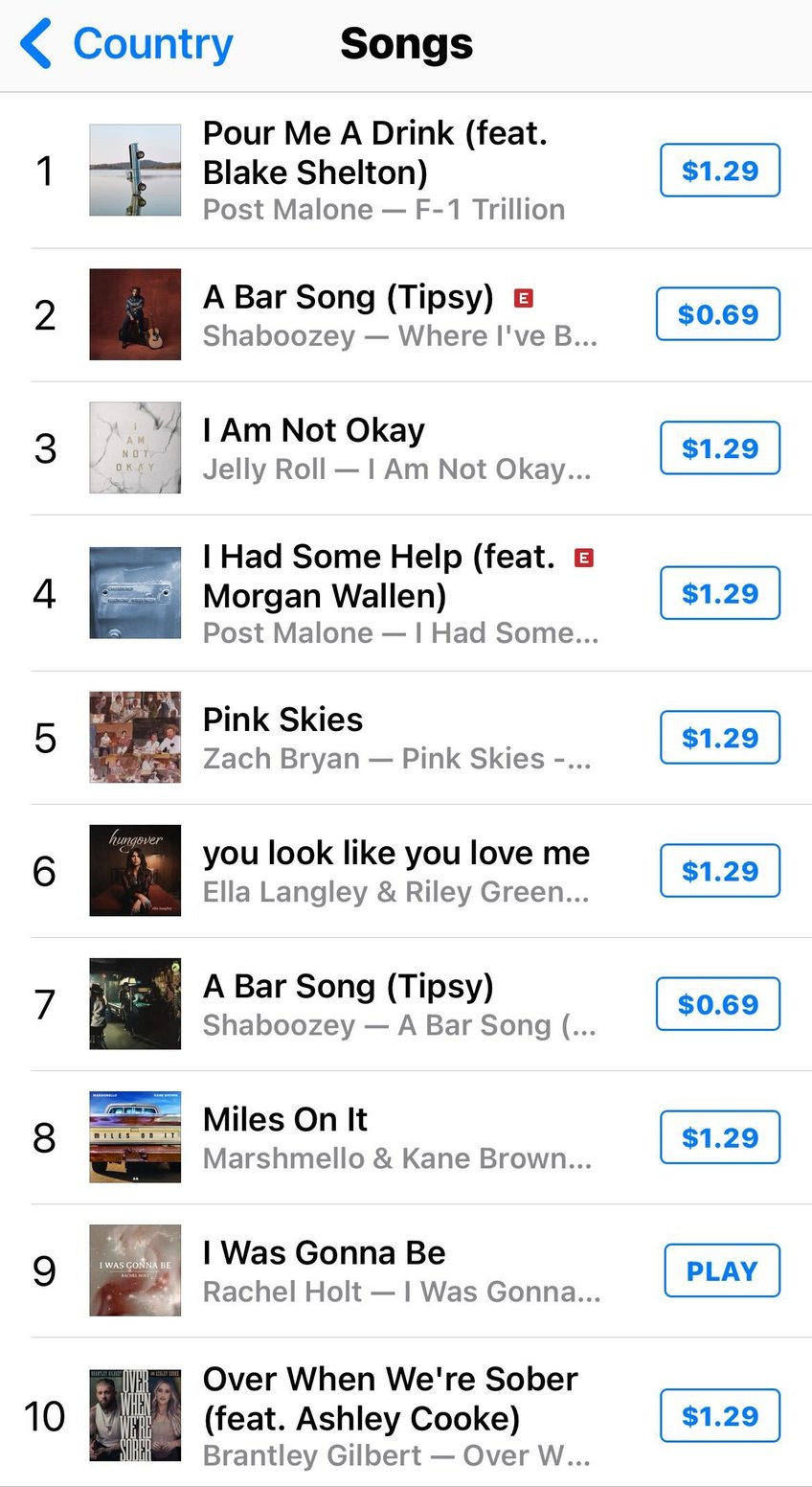 teenager rachel holts pro life anthem rockets into top 10 on itunes country charts