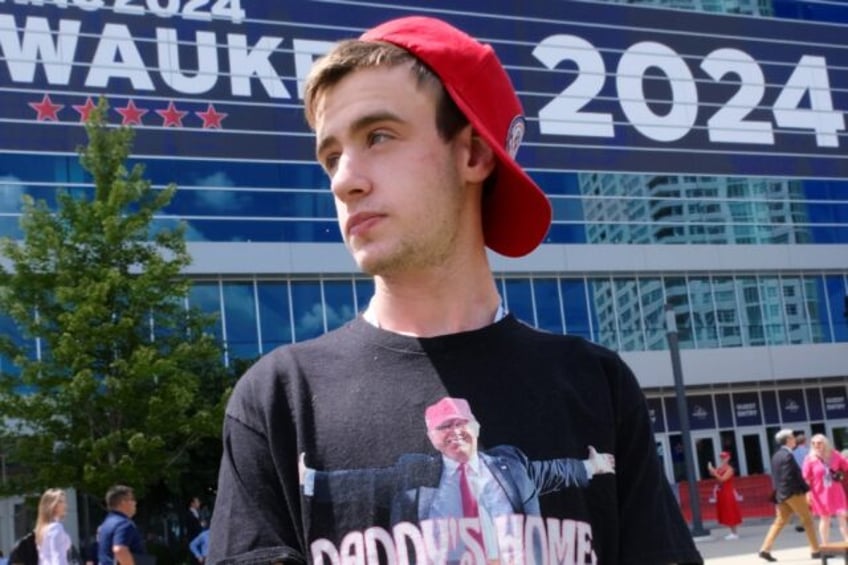 Matthew Paley stands outside the Republican National Convention in Milwaukee, Wisconsin, o