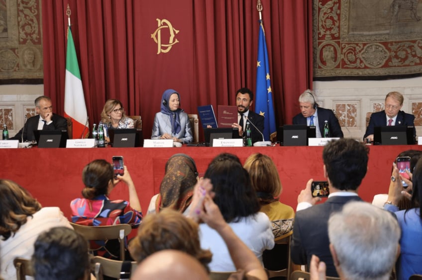 tehran outraged after italian parliament supports iranian opposition group seeking free iran
