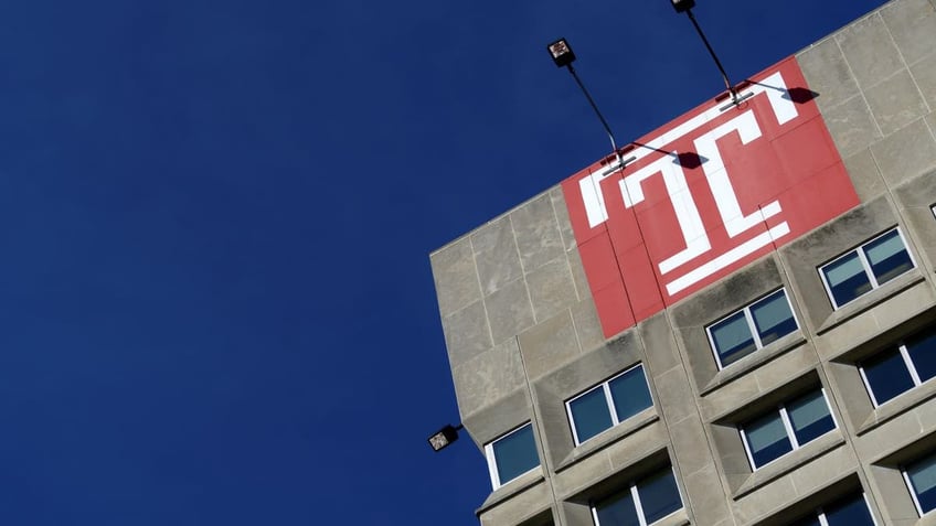 Temple University billboard