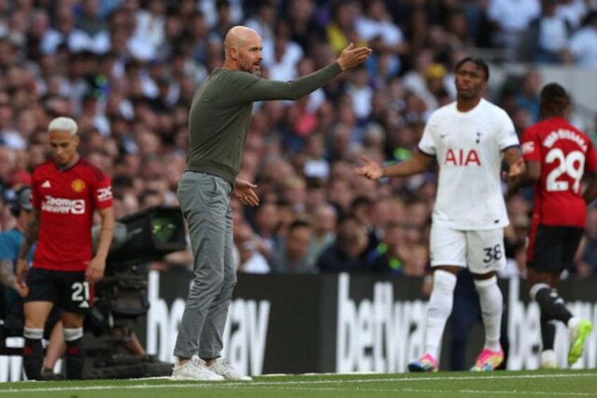 ten hag slams man utd stars for failing to run in spurs loss