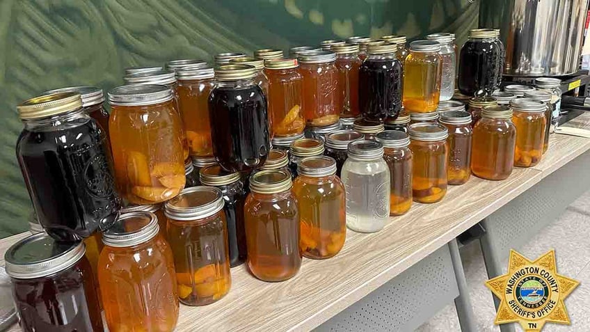 quarts of moonshine and still