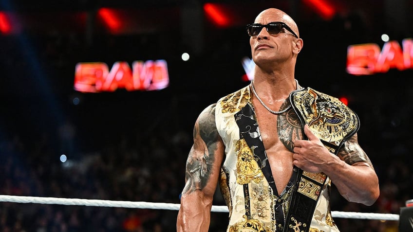 The Rock on RAW