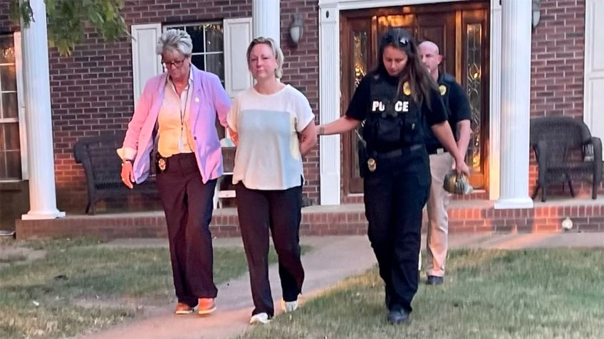 Alissa McCommon arrested at her Covington, TN home