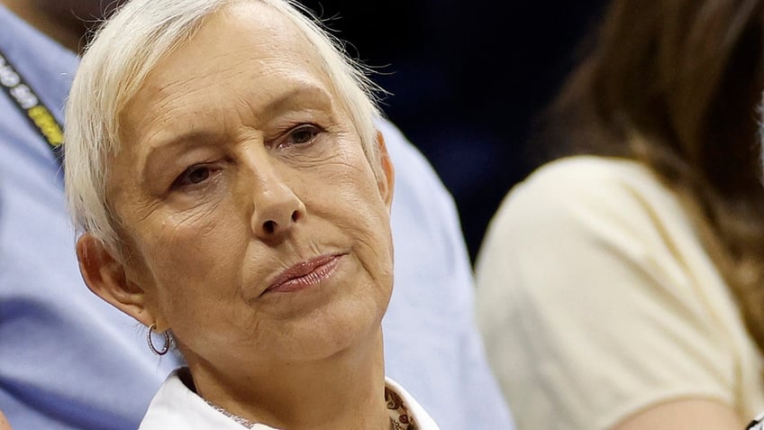 tennis legend martina navratilova slams interior secretarys video with drag queen is this a joke