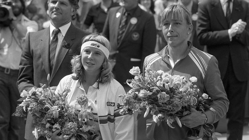 Andrea Jaeger at Wimbledon