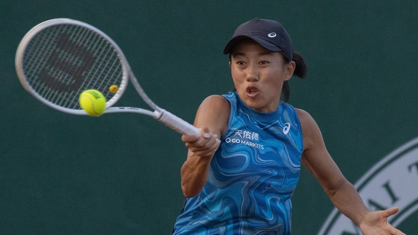 tennis player apologizes for absolutely disgusting move in first career wta victory