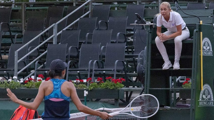 tennis player apologizes for absolutely disgusting move in first career wta victory