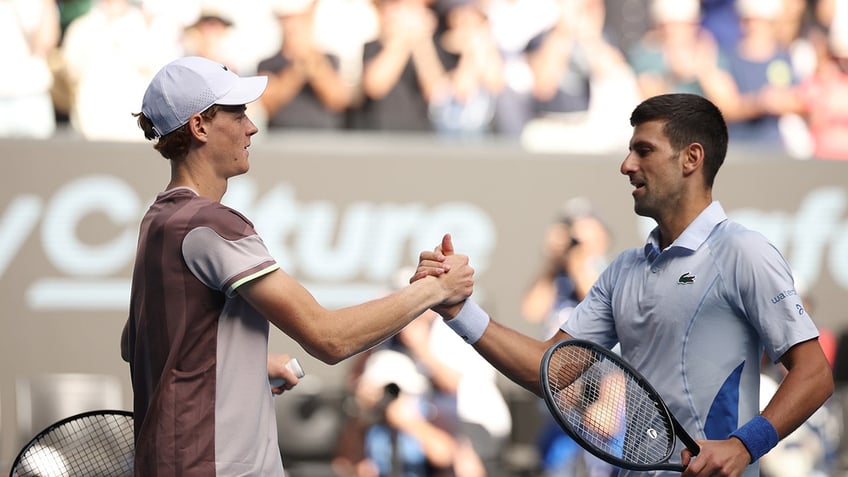 Djokovic and Sinner